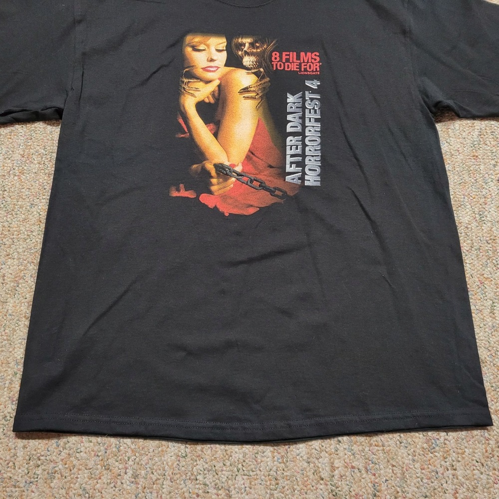 After Dark Horrorfest Shirt XL Lionsgate Horror Fest Shirt Movie Promo USA - Picture 4 of 13